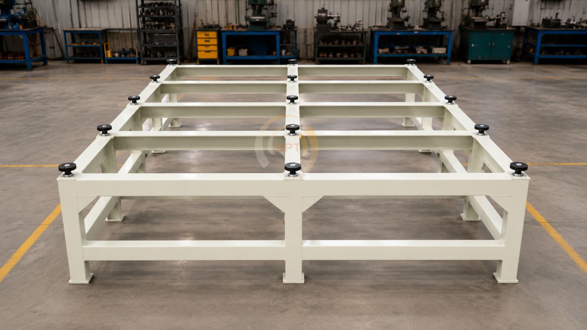 Granite Surface Plate Stands India by SPT Metrology, precision inspection setup support