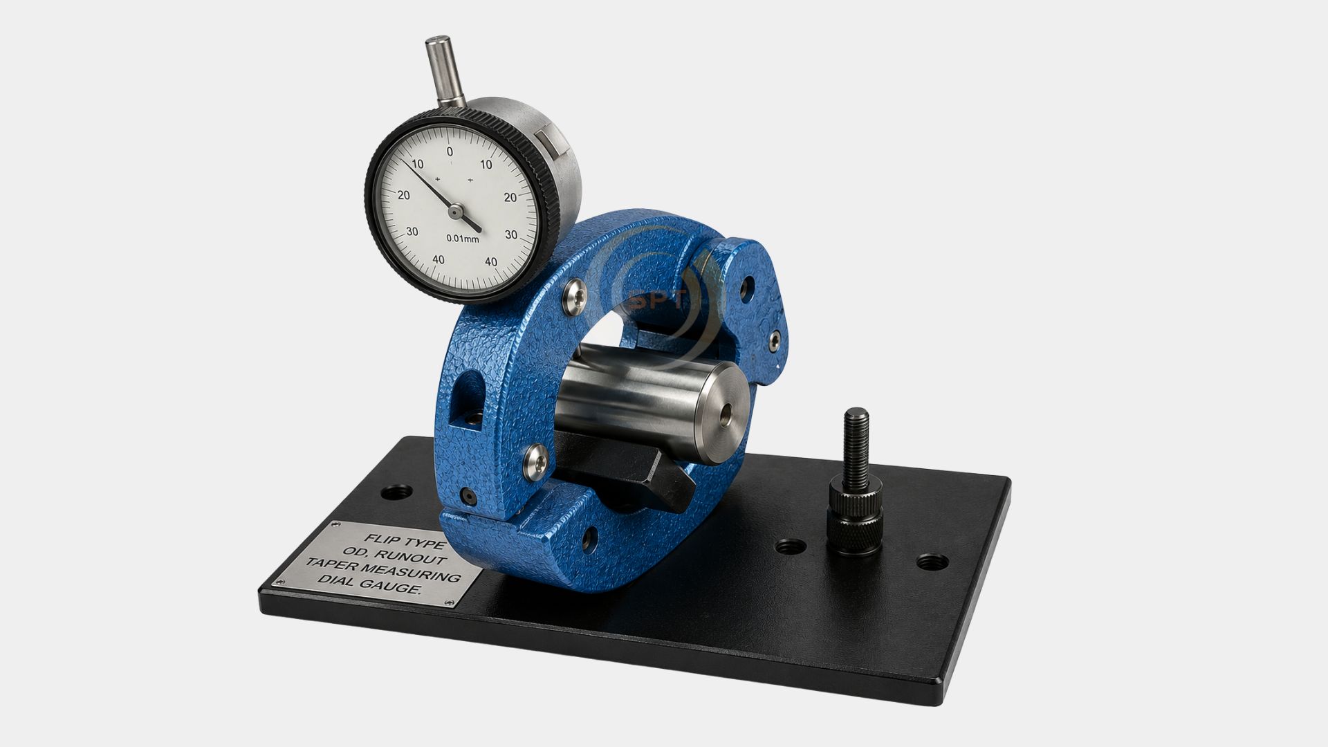 Flip Type OD Runout Gauge India by SPT Metrology, quick-clamp ring gauge
