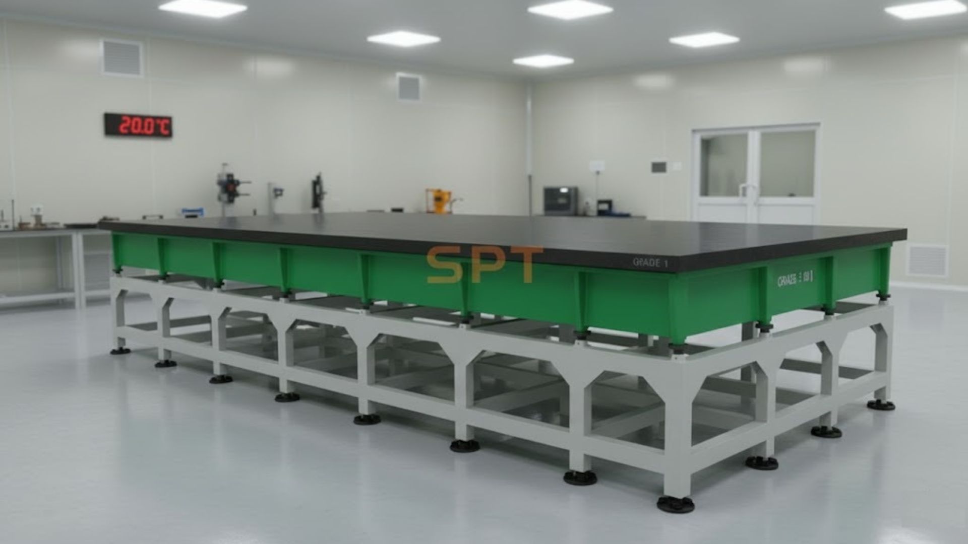 Cast Iron Surface Plate Manufacturer - precision manufacturing process at SPT Metrology