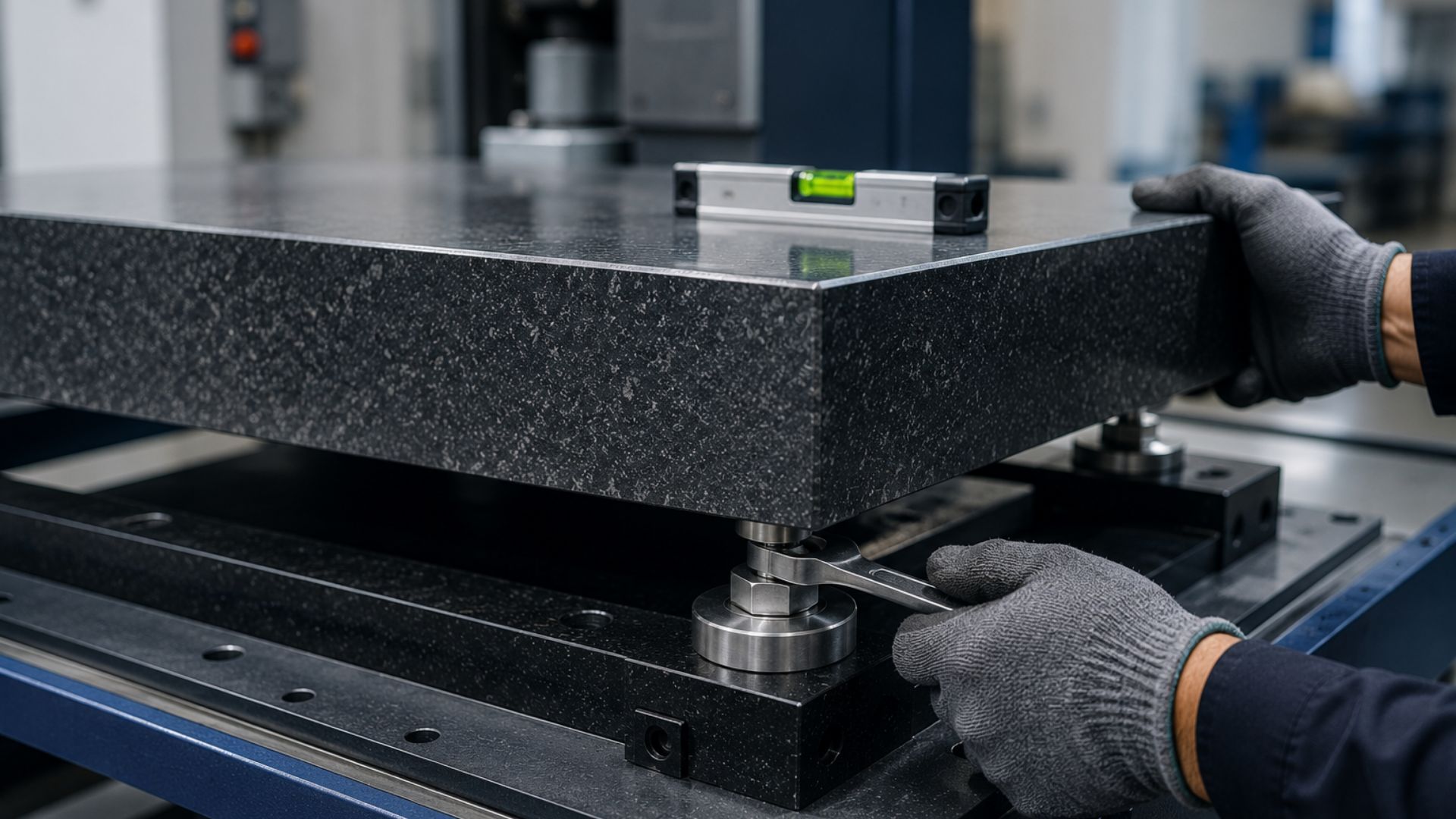 Cast Iron Surface Plate Services - on-site installation support