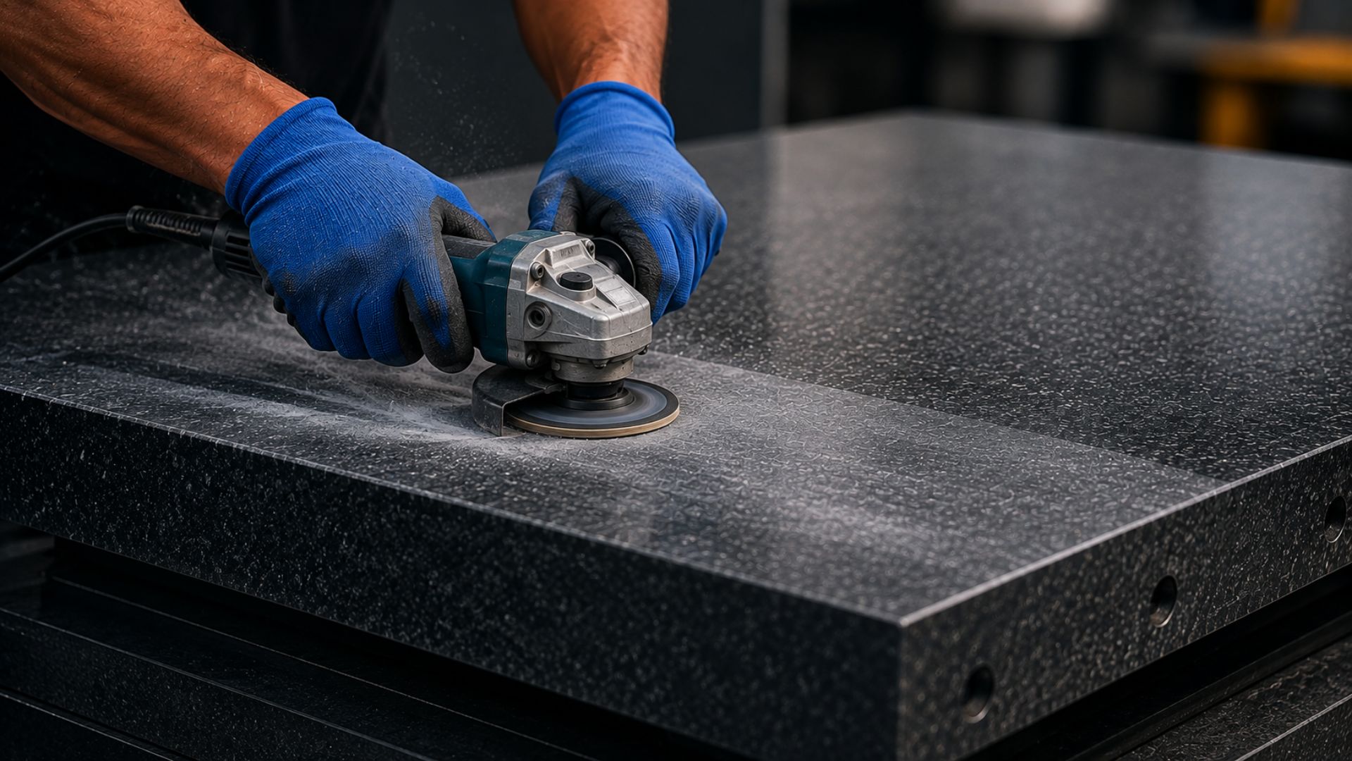 Surface Plate Calibration Services - reconditioning and re-grinding